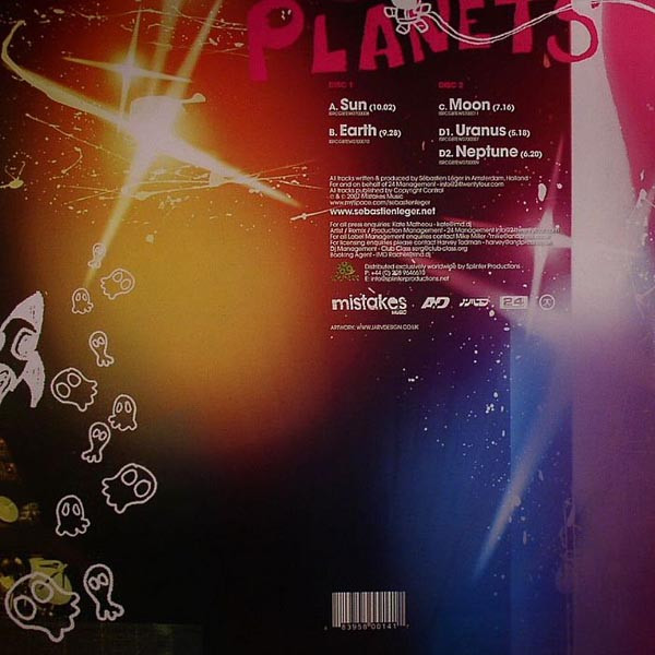 Sébastien Léger - Planets (Album Sampler) | Mistakes Music (MIS004) - 2 Sébastien Léger - Planets (Album Sampler) | Mistakes Music (MIS004) - 2