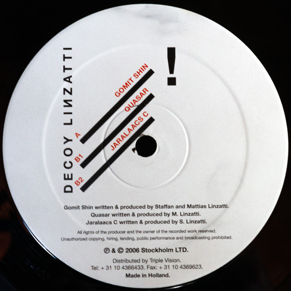 Decoy Linzatti - Gomit Shin | Stockholm Ltd (STHLM LTD 007)