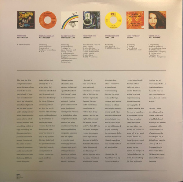 DJ Format - DJ Format's Psych Out (A Collection Of International Funky Fuzz Laiden Gems) | BBE (BBE350CLP) - 2