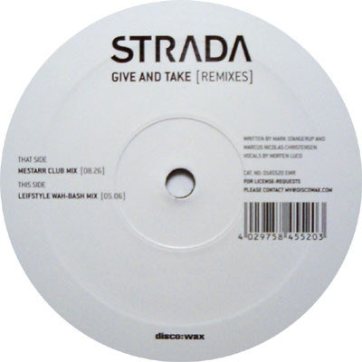 Strada - Give And Take | disco:wax (0145520 EMR)