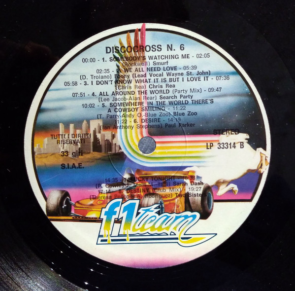 Various - Discocross N. 6 | F1 Team (LP 33314)