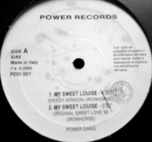 Power Gang - My Sweet Louise | Power Records (PDD 001)