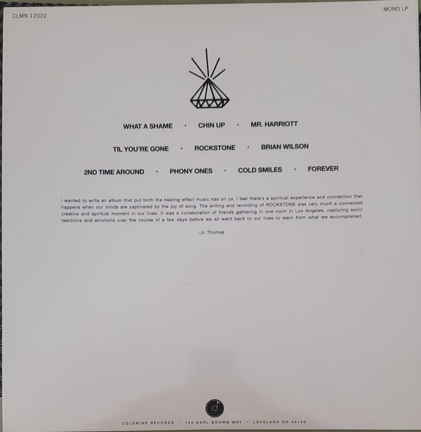 Jr. Thomas & The Volcanos - Rockstone | Colemine Records (CLMN 12022) - 4