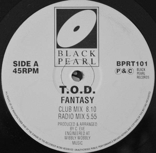 T.O.D. - Fantasy | Black Pearl Records (BPRT 101) - 2 T.O.D. - Fantasy | Black Pearl Records (BPRT 101) - 2