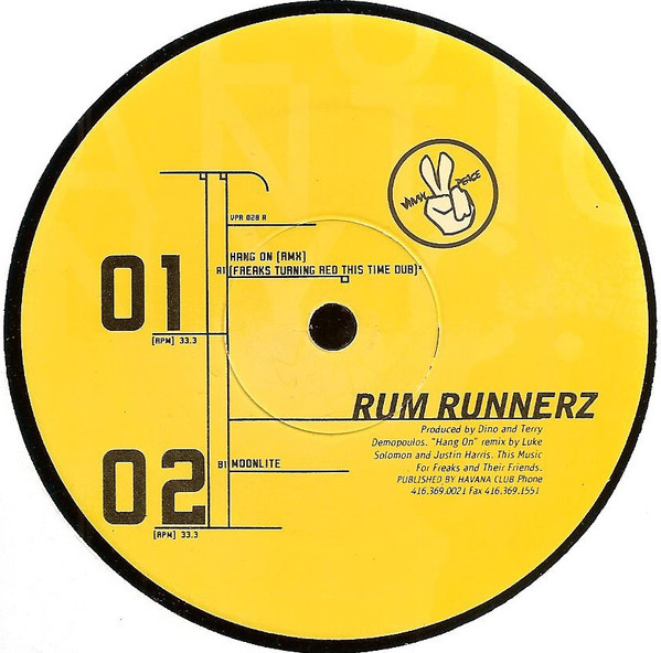 Rum Runnerz - Hang On (RMX) | Vinyl Peace (VPR 028)