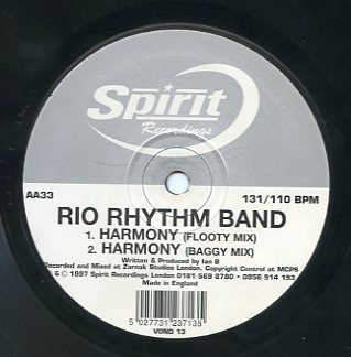 Rio Rhythm Band - Harmony | Spirit Recordings (VOND 13)