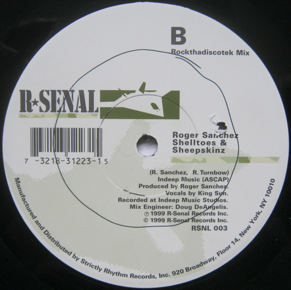 Roger Sanchez - I Never Knew | R-Senal (RSNL 003) - 4