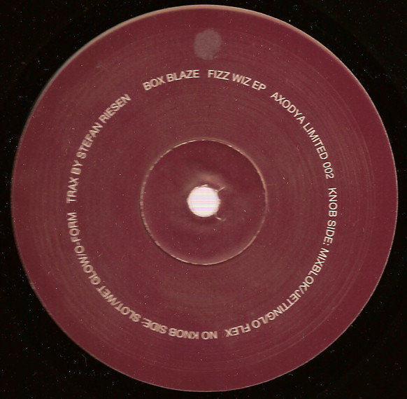 Box Blaze - Fizz Wiz EP | Axodya (Axodya Limited 002) - 2