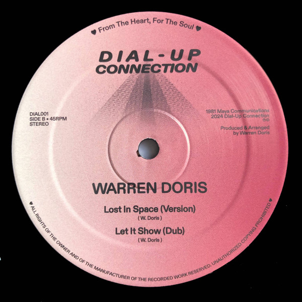 Warren Doris - Lost In Space | Dial-Up Connection (DIAL001) - 3