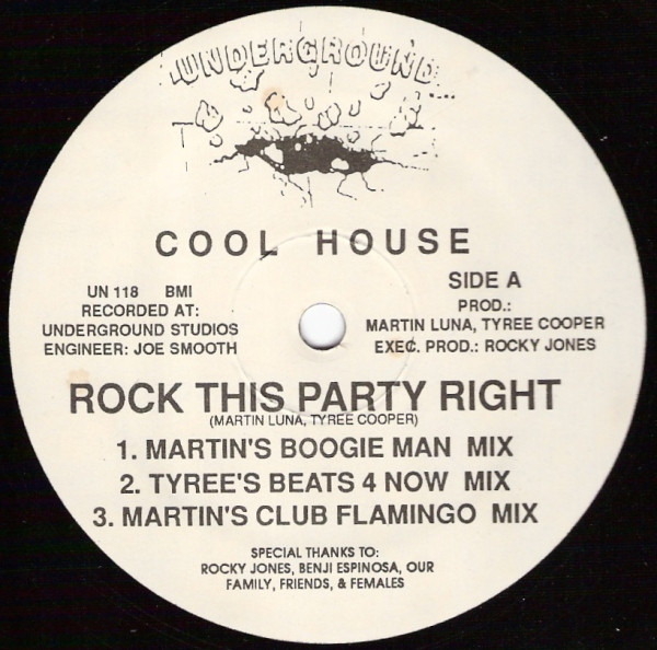 Cool House - Rock This Party Right | Underground (UN 118) Cool House - Rock This Party Right | Underground (UN 118)