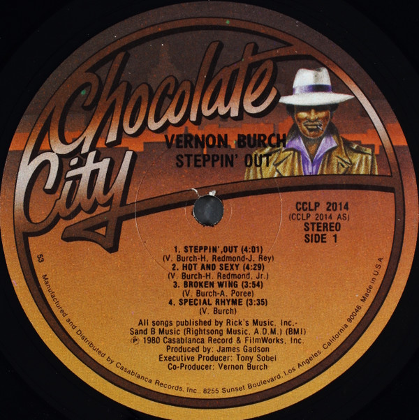 Vernon Burch - Steppin' Out | Chocolate City (CCLP 2014) - main