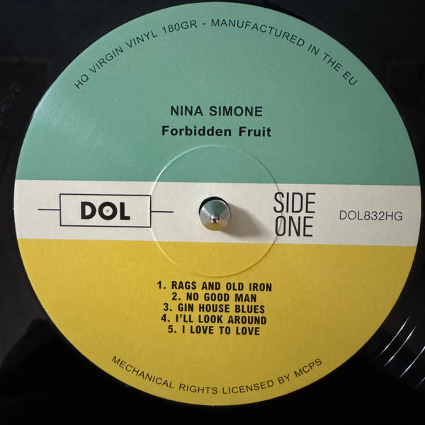 Nina Simone - Forbidden Fruit | DOL (DOL832HG) - 3 Nina Simone - Forbidden Fruit | DOL (DOL832HG) - 3