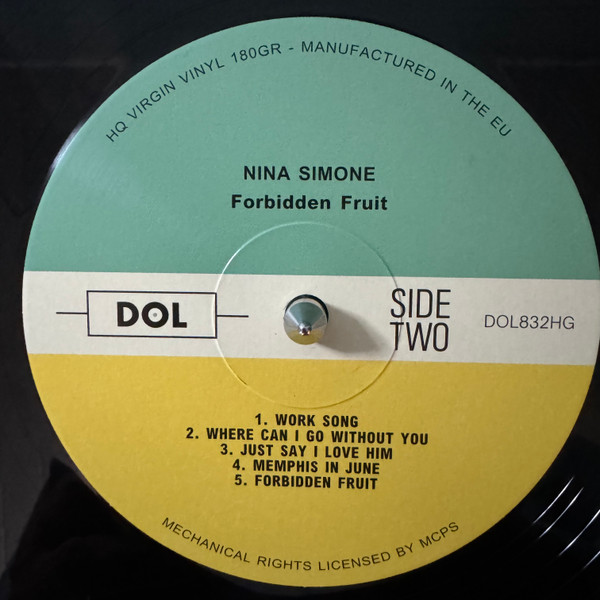 Nina Simone - Forbidden Fruit | DOL (DOL832HG) - 4 Nina Simone - Forbidden Fruit | DOL (DOL832HG) - 4