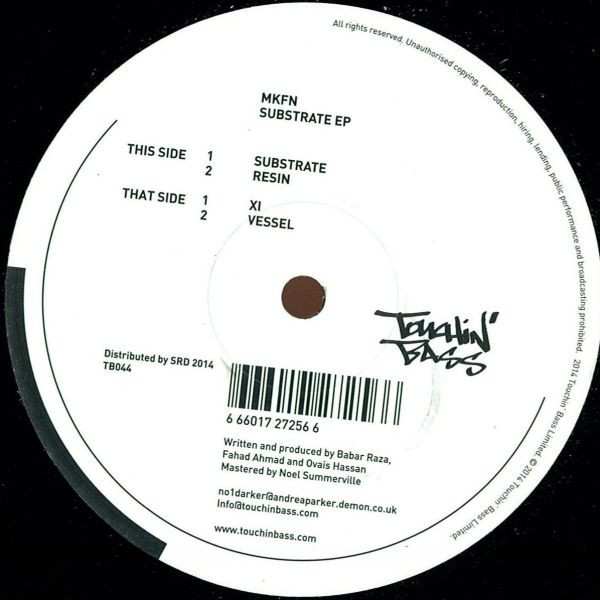 MKFN - Substrate EP | Touchin' Bass (TB044) MKFN - Substrate EP | Touchin' Bass (TB044)
