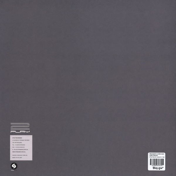 Fred Baker Vs Greg Nash - Three Track EP | 2 Play Records (2PLAY010) - 2