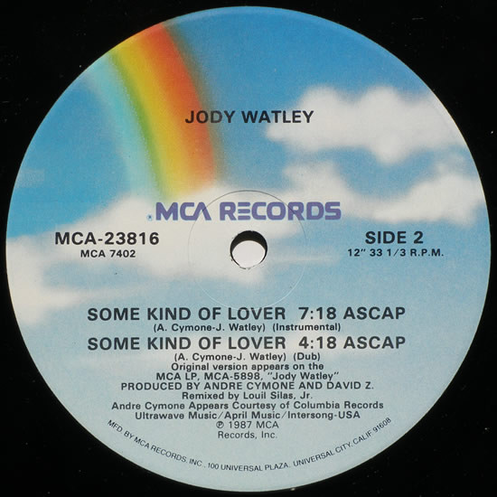 Jody Watley - Some Kind Of Lover | MCA Records (MCA-23816) - 4