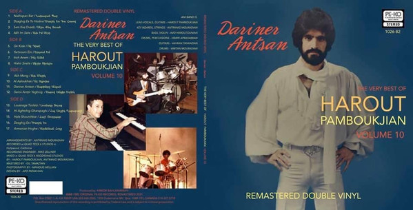 Harout Pamboukjian - Vol. 10 - Dariner Antsan - Տարիները Անցան | PE-KO International Records (1026-82) - 2
