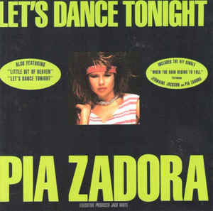 Pia Zadora - Let's Dance Tonight | Curb Records (824 354-1)