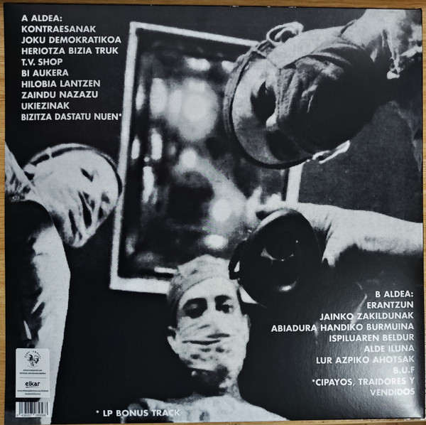 Anestesia - Erantzun | Esan Ozenki (E0.068LP) - 2