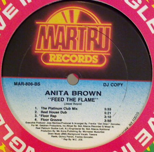 Anita Brown - Feed The Flame | Martru Records (MAR-806) - main Anita Brown - Feed The Flame | Martru Records (MAR-806) - main