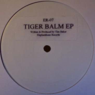 Tim Baker - Tiger Balm EP | Elephanthaus (ER-07) - main