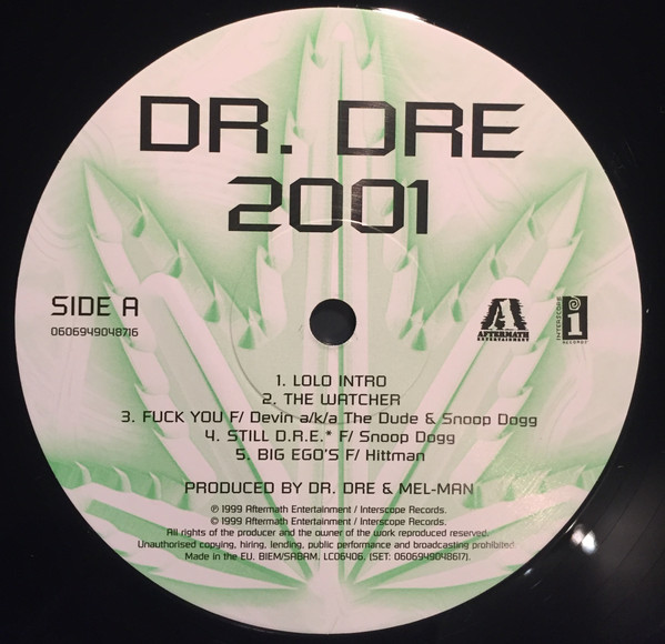 Dr. Dre - 2001 | Aftermath Entertainment (0606949048617) - 3