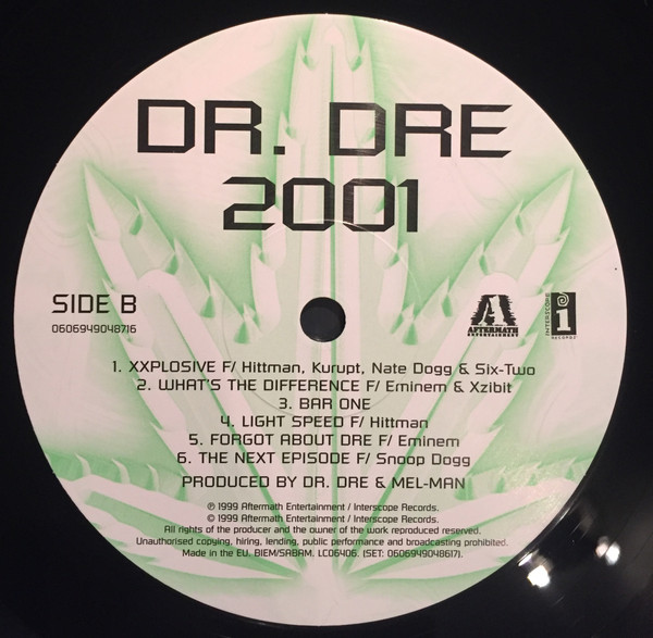 Dr. Dre - 2001 | Aftermath Entertainment (0606949048617) - 4