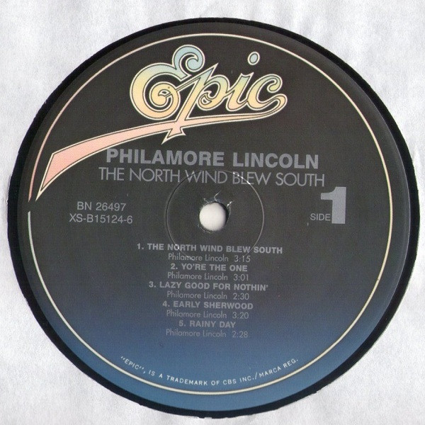 Philamore Lincoln - The North Wind Blew South | Epic (BN 26497) - main Philamore Lincoln - The North Wind Blew South | Epic (BN 26497) - main