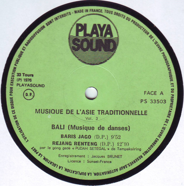 Various - Bali | Playa Sound (PS 33503) - 2 Various - Bali | Playa Sound (PS 33503) - 2