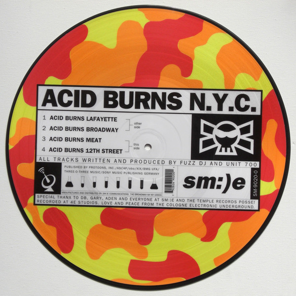 Fuzz DJ + Unit 700 - Acid Burns - New York City | Sm:)e Communications (SM-9020-0) - 2 Fuzz DJ + Unit 700 - Acid Burns - New York City | Sm:)e Communications (SM-9020-0) - 2