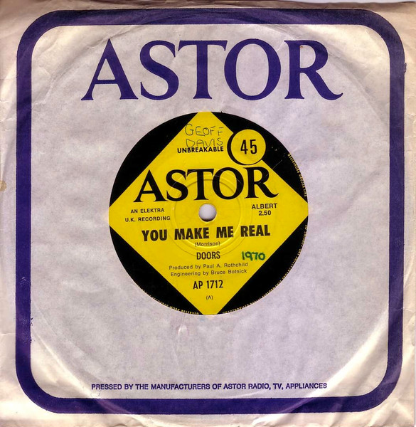 The Doors - You Make Me Real | Astor (AP 1712) - 3