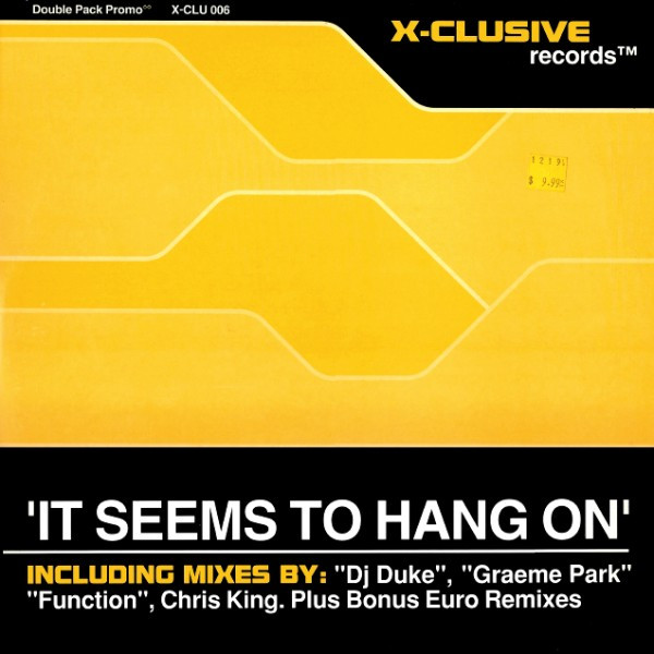 K.W.S. - It Seems To Hang On | X-Clusive Records (X-CLU 006) K.W.S. - It Seems To Hang On | X-Clusive Records (X-CLU 006)