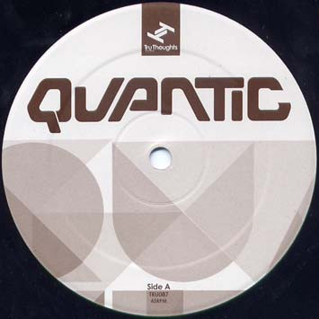 Quantic & Mr. Scruff - Tell It Like You Mean It / Giraffe Walk | Tru Thoughts (TRU 087) - 3