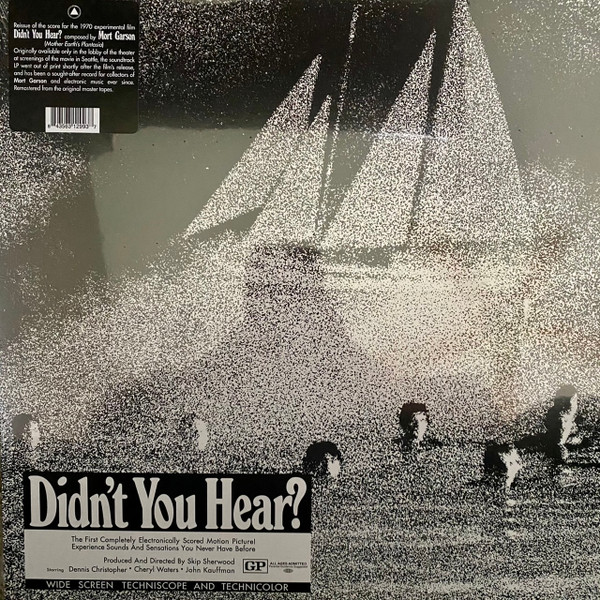 Mort Garson - Didn't You Hear? | Sacred Bones Records (SBR3031) Mort Garson - Didn't You Hear? | Sacred Bones Records (SBR3031)