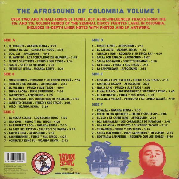 Various - The Afrosound Of Colombia Volume 1 | Vampi Soul (VAMPI 108) - 2 Various - The Afrosound Of Colombia Volume 1 | Vampi Soul (VAMPI 108) - 2