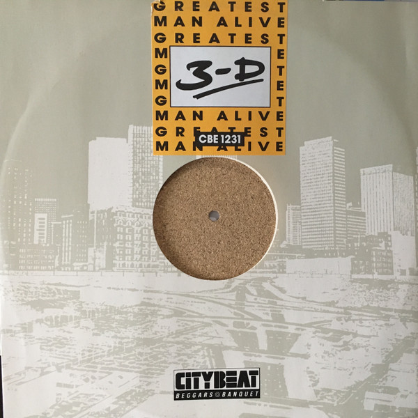3-D - Greatest Man Alive / Straight Up | City Beat (CBE 1231)