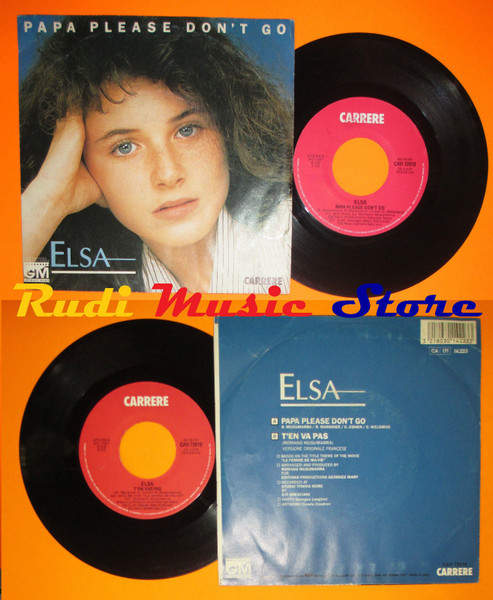 Elsa - Papa Please Don't Go | Carrere (14223)