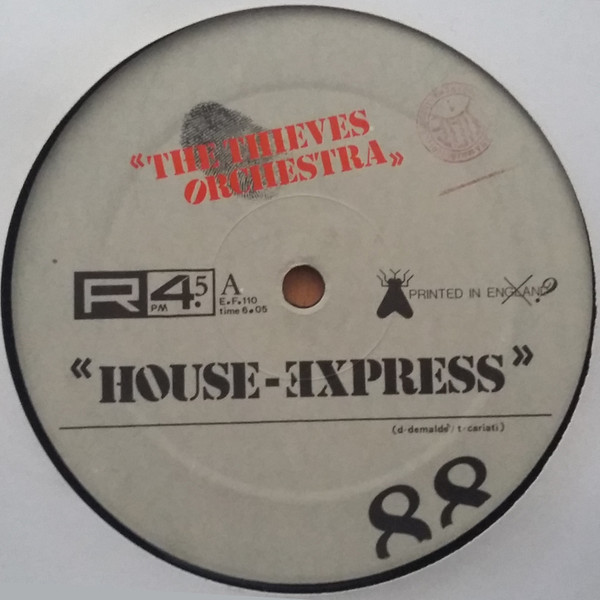 The Thieves Orchestra - House-Express | Evans & Fisher Productions (E.F. 110) - 2 The Thieves Orchestra - House-Express | Evans & Fisher Productions (E.F. 110) - 2