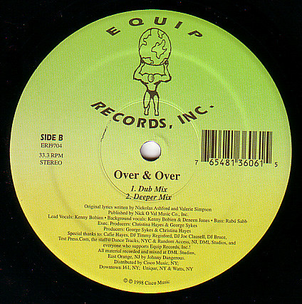 Kenny Bobien - Over & Over | Equip Records (ERI9704) - 2 Kenny Bobien - Over & Over | Equip Records (ERI9704) - 2