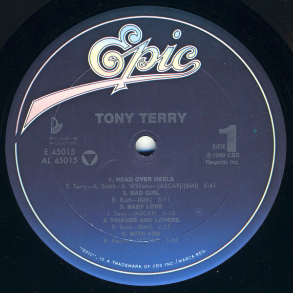 Tony Terry - Tony Terry | Epic (E 45015)