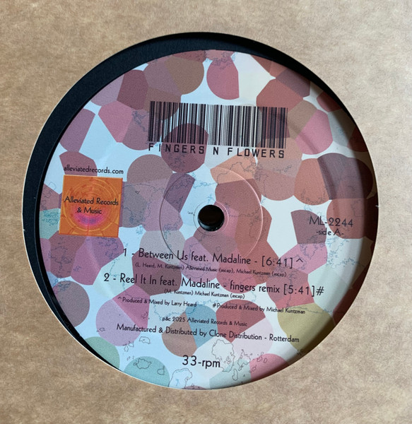 Fingers N Flowers AKA Larry Heard + Michael Kuntzman - Fingers N Flowers | Alleviated Records (ML 2244) Fingers N Flowers AKA Larry Heard + Michael Kuntzman - Fingers N Flowers | Alleviated Records (ML 2244)