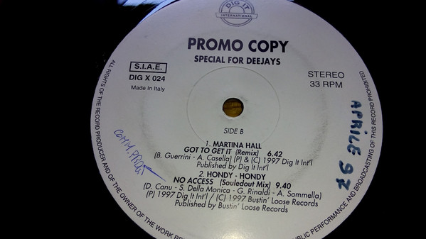 Various - Promo Copy | Dig It International (DIG X 024) Various - Promo Copy | Dig It International (DIG X 024)