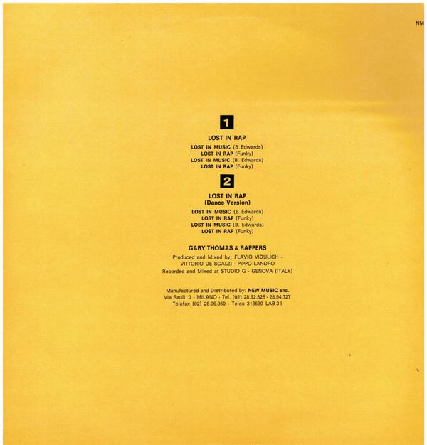 Gary Thomas & Rappers - Lost In Rap | New Music International (NMX 01)