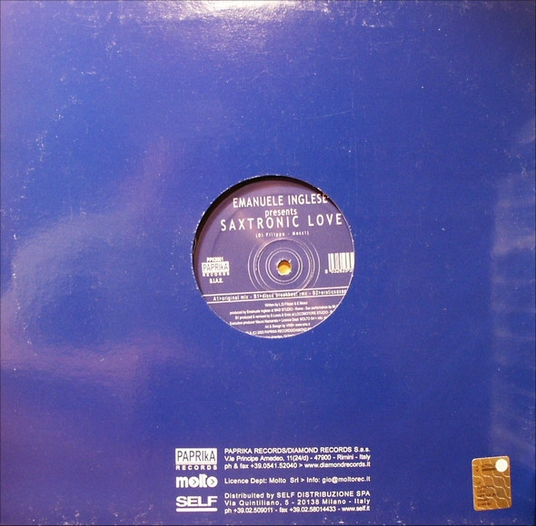 Emanuele Inglese - Saxtronic Love | Paprika (PPK0001) - 3