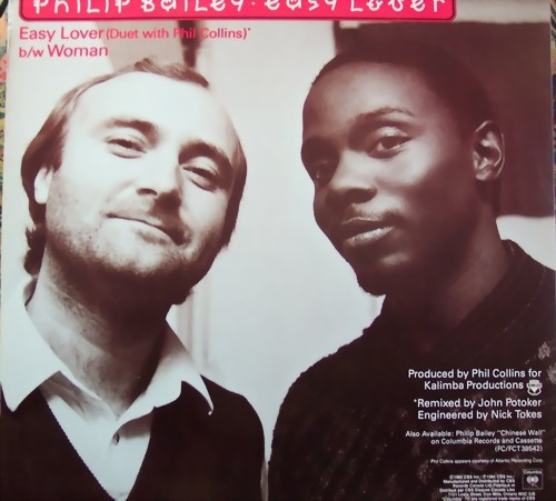 Philip Bailey - Easy Lover (Extended Dance Remix) b/w Woman (12") [Vinyl] | Columbia (12CXP 05160) - 2