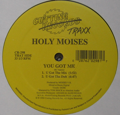 2 In A Room  &  Holy Moises - Digi Work & You Got Me | Cutting Traxx (CR-298)