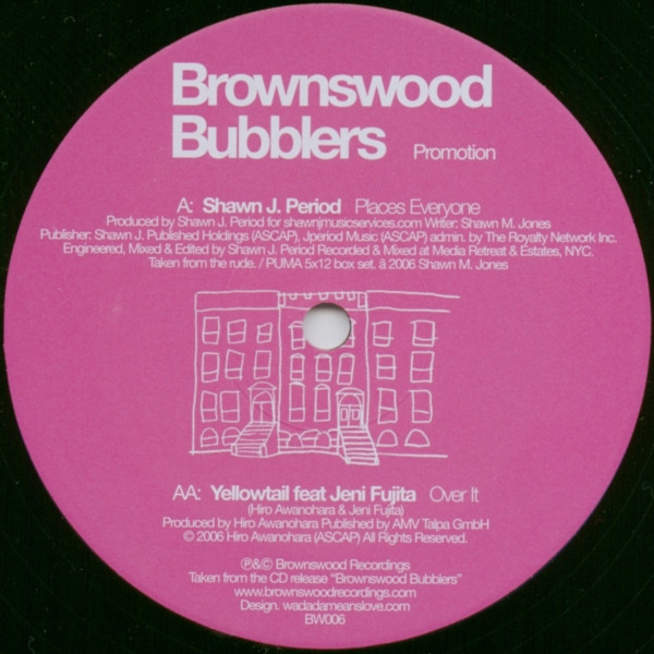 Shawn J Period / Yellowtail Feat. Jeni Fujita - Brownswood Bubblers (Part 1) | Brownswood Recordings (BW006) - 4