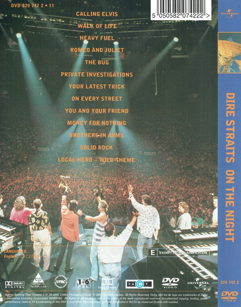 Dire Straits - On The Night | Universal (820 742 2) - 2