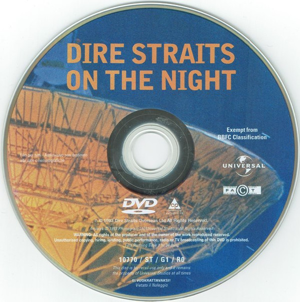 Dire Straits - On The Night | Universal (820 742 2) - 3