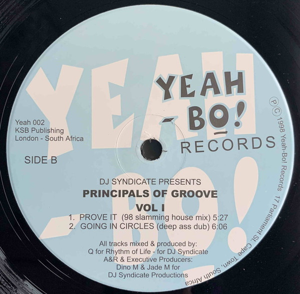 Yeah Bo! - Principals Of Groove Vol. 1 | Yeah Bo! Records (Yeah 002) - 2 Yeah Bo! - Principals Of Groove Vol. 1 | Yeah Bo! Records (Yeah 002) - 2